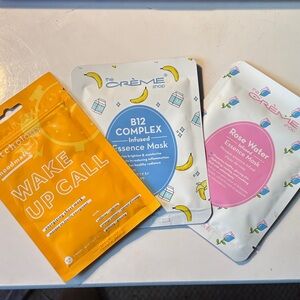 Essence Mask Set - Orange, Blue, Pink